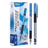 Ручка шариковая DELI "Arrow Q10", неавтоматическая, 0,7 мм, синяя