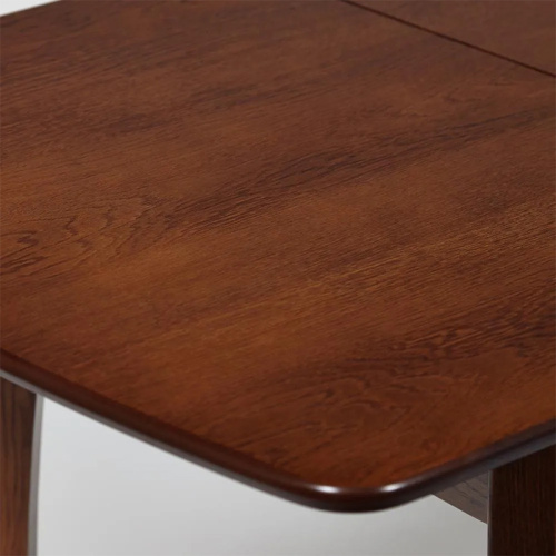 Стол обеденный CATERINA, 1000+300x700x750 мм, коричневый фото 4