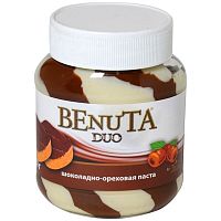 Шоколадная паста Benuta Duo, 700 гр