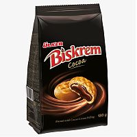 Печенье Ulker "Biskrem" с какао-кремовой начинкой, 180 гр