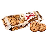 Печенье сдобное Roshen "Lovita Classic Cookies", с кусочками глазури, 150 гр