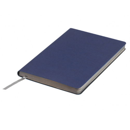 Записная книжка Leader, А5, 256 страниц, куагуле, синяя фото 2