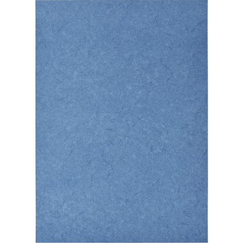 Обложки для переплета картонные ProMega office, А4, 230 г/кв.м, голубые текстура кожа, 100 шт. фото 2