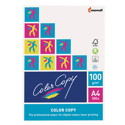 Бумага Color copy А4, 100 г/м2, 500 листов