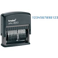Нумератор автоматический Trodat 48313, 42х3,8 мм, 13 разрядов, пластик