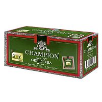Чай Champion, зелёный, 25 пакетиков
