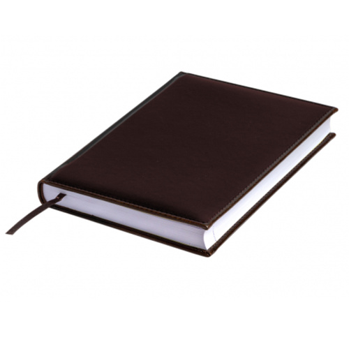 Ежедневник недатированный Classic А5, 352 страниц, коричневый фото 3