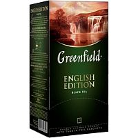 Чай Greenfield "English Edition", чёрный, 25 пакетиков