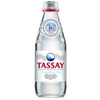 Вода питьевая Tassay, негазированная, стекло, 0.25 л