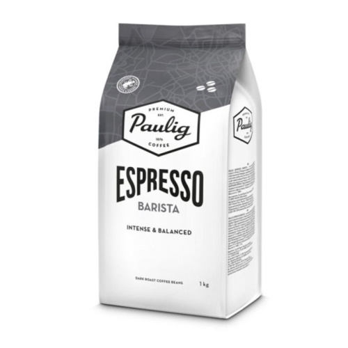 Кофе в зернах Paulig "Espresso Barista", тёмная обжарка, 1000 гр
