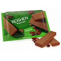 Вафли Roshen "Wafers", с шоколадной начинкой, 72 гр