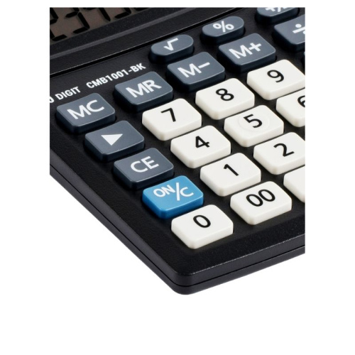 Калькулятор настольный Eleven Business Line CMB1001BK, 10 разрядный, 102х137х31 мм, черный фото 4