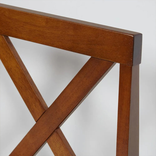 Обеденный комплект Hudson, стол+4 стула, коричневый фото 3