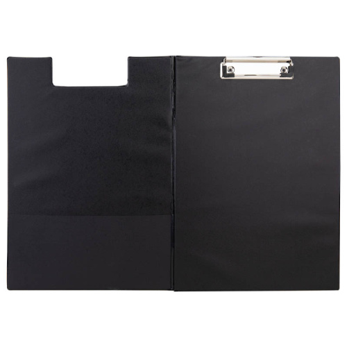 Папка-планшет с крышкой DELI А4, чёрный фото 2