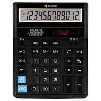 Калькулятор настольный Eleven SDC-888TII, 12 разрядный, 158х203х31 мм, черный