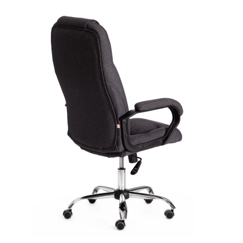 Кресло для руководителя BERGAMO, 670х470х1300 мм, ткань, хром, ассорти фото 16
