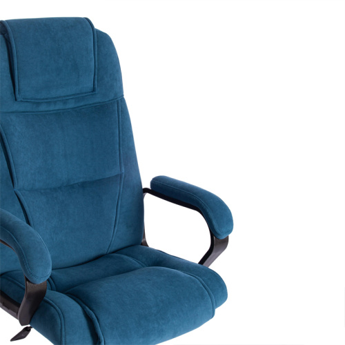 Кресло для руководителя BERGAMO, 670х470х1300 мм, флок, хром, ассорти фото 6
