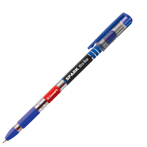 Ручка шариковая Luxor "Spark" 0.7 мм, синяя