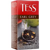 Чай Tess "Earl Grey", чёрный, 25 пакетиков