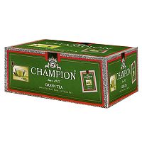Чай Champion, зелёный, 100 пакетиков
