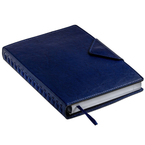 Ежедневник датированный Misterio, А5, 352 страниц, кожзам, синий фото 5
