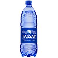 Вода минеральная Tassay, газированная, пластик, 1 л