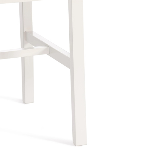 Обеденный комплект Hudson 2, стол+4 стула, белый фото 12
