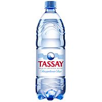Вода питьевая Tassay, негазированная, пластик, 1 л