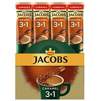 Кофе порционный Jacobs "Caramel", 3 в 1, 24 пакетика