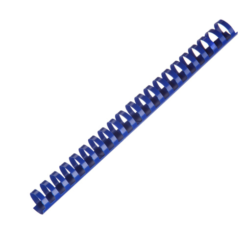 Пластиковые пружины D=28 мм, овальные, синие, 50 шт.