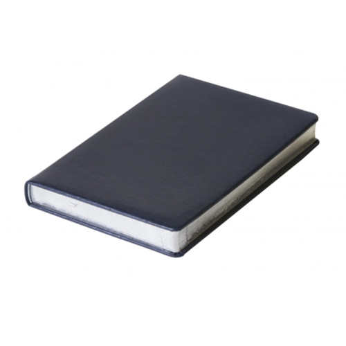 Ежедневник датированный Silvano, А4, 352 страниц, с серебряным срезом, синий фото 2