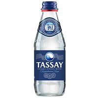 Вода минеральная Tassay, газированная, стекло, 0.25 л