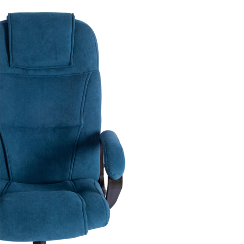 Кресло для руководителя BERGAMO, 670х470х1300 мм, флок, хром, ассорти фото 16