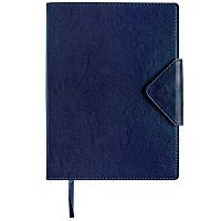 Ежедневник датированный Misterio, А5, 352 страниц, кожзам, синий