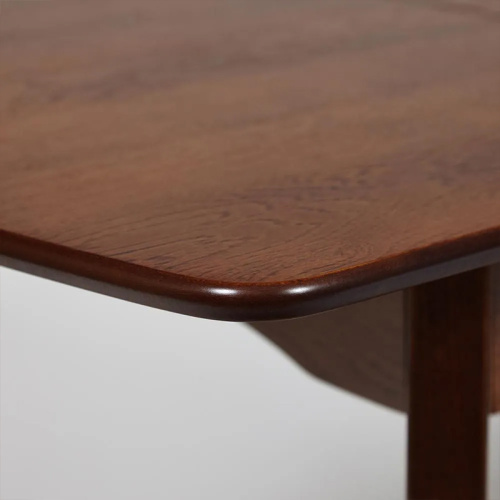 Стол обеденный CATERINA, 1000+300x700x750 мм, коричневый фото 5