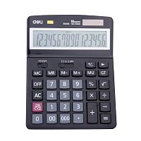 Калькулятор настольный DELI "39259" 16 разрядный, 195х146х46 мм черный