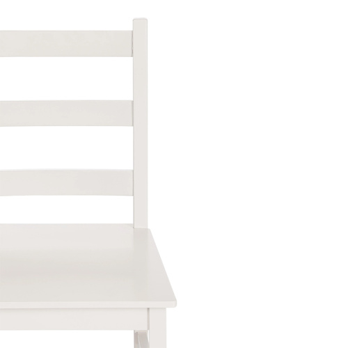Обеденный комплект Hudson 2, стол+4 стула, белый фото 10
