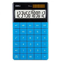 Калькулятор настольный DELI "1589" 12 разрядный, 165.3х103.2х14.7 мм, синий