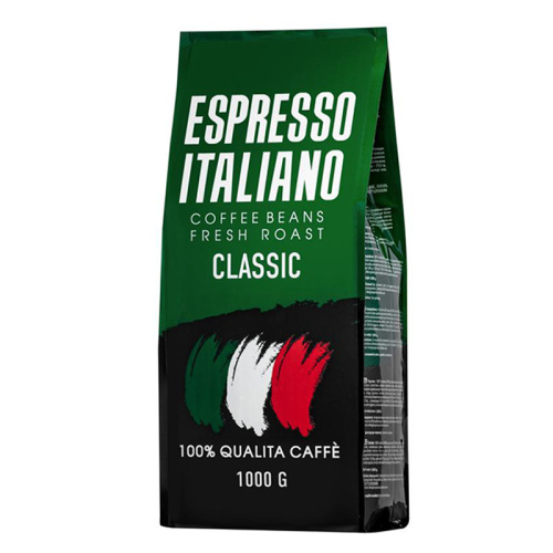 Кофе в зернах Espresso Italiano "Classic", тёмная обжарка, 1000 гр