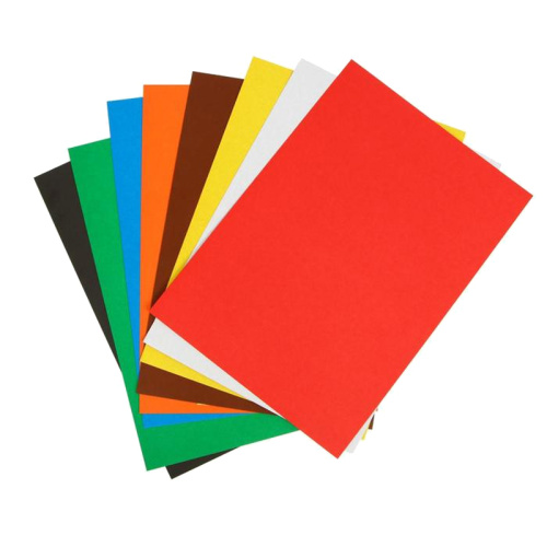 Картон цветной Луч "ZOO. Зубр", А4, немелованный, 8 листов, 8 цветов фото 3