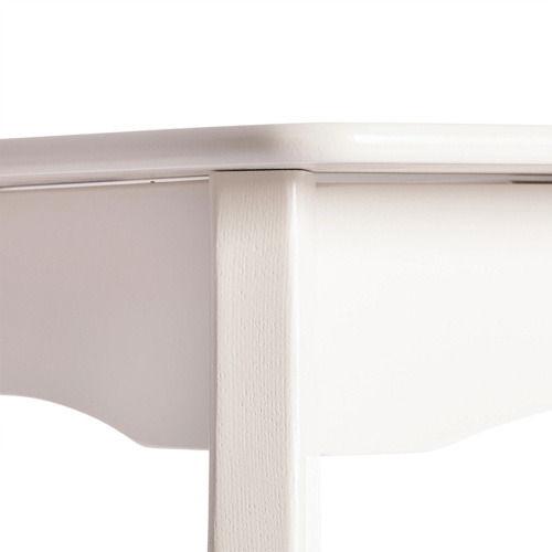 Стол обеденный CATERINA PROVENCE, 1000+300x700x750 мм, белый фото 13