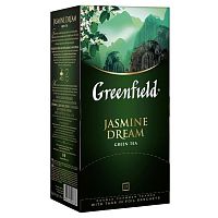 Чай Greenfield "Jasmine Dream", зелёный, 25 пакетиков
