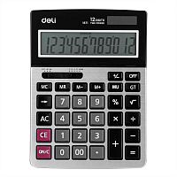 Калькулятор настольный DELI "1671" 12 разрядный, 184х134х38 мм, серый