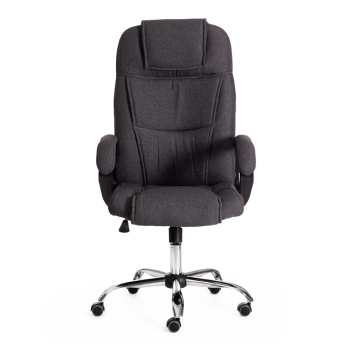 Кресло для руководителя BERGAMO, 670х470х1300 мм, ткань, хром, ассорти фото 18