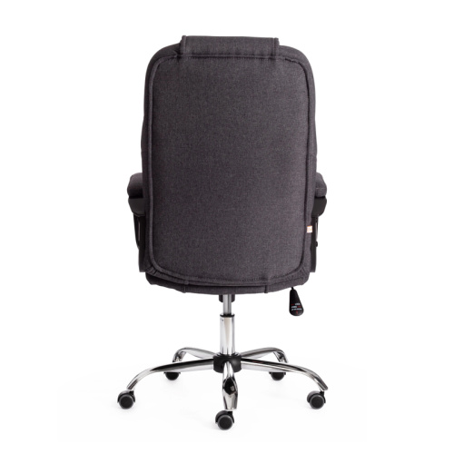 Кресло для руководителя BERGAMO, 670х470х1300 мм, ткань, хром, ассорти фото 17