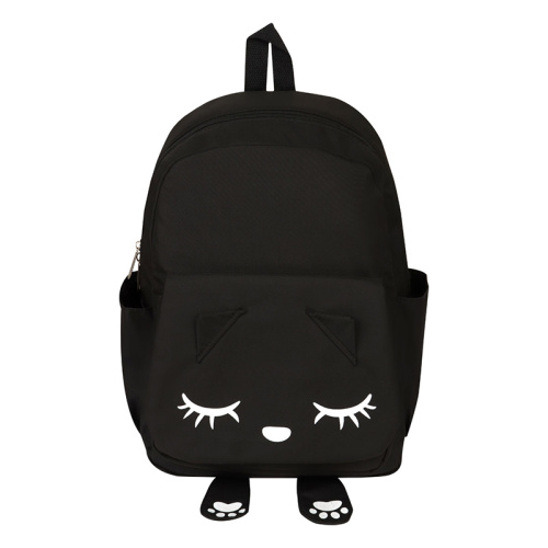 Рюкзак MESHU "Black Cat", 42х29х13 см, 1 отделение, 3 кармана, уплотн. спинка