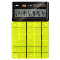 Калькулятор настольный DELI "1589" 12 разрядный, 165.3х103.2х14.7 мм, зеленый