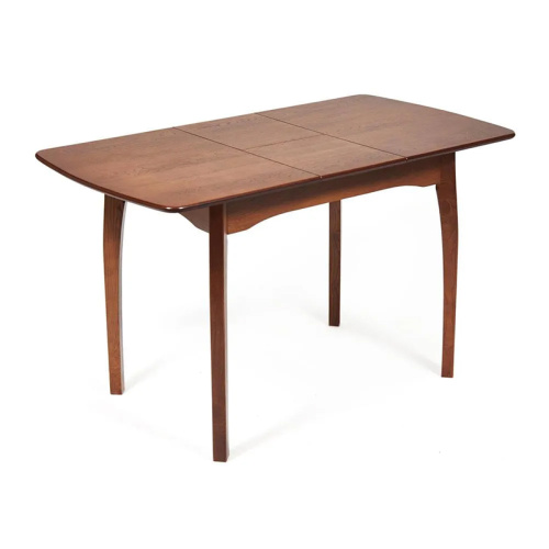 Стол обеденный CATERINA, 1000+300x700x750 мм, коричневый фото 3