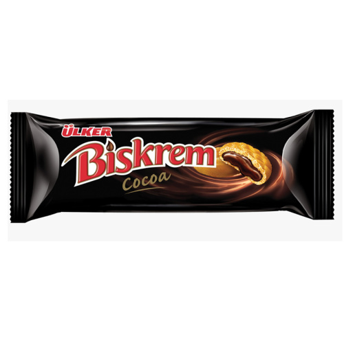 Печенье Ulker "Biskrem" с какао-кремовой начинкой, 100 гр