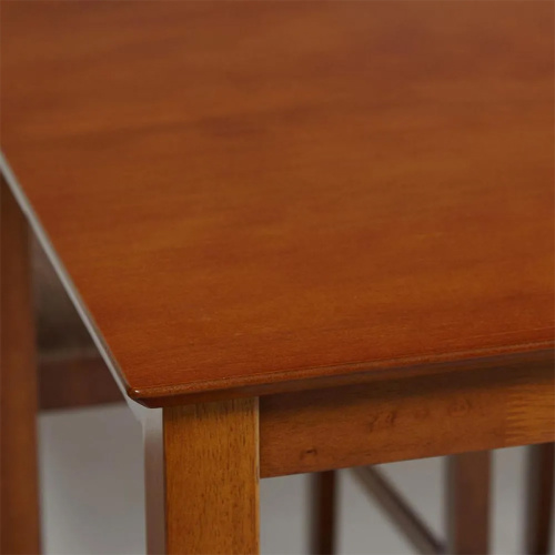 Обеденный комплект Hudson, стол+4 стула, коричневый фото 2